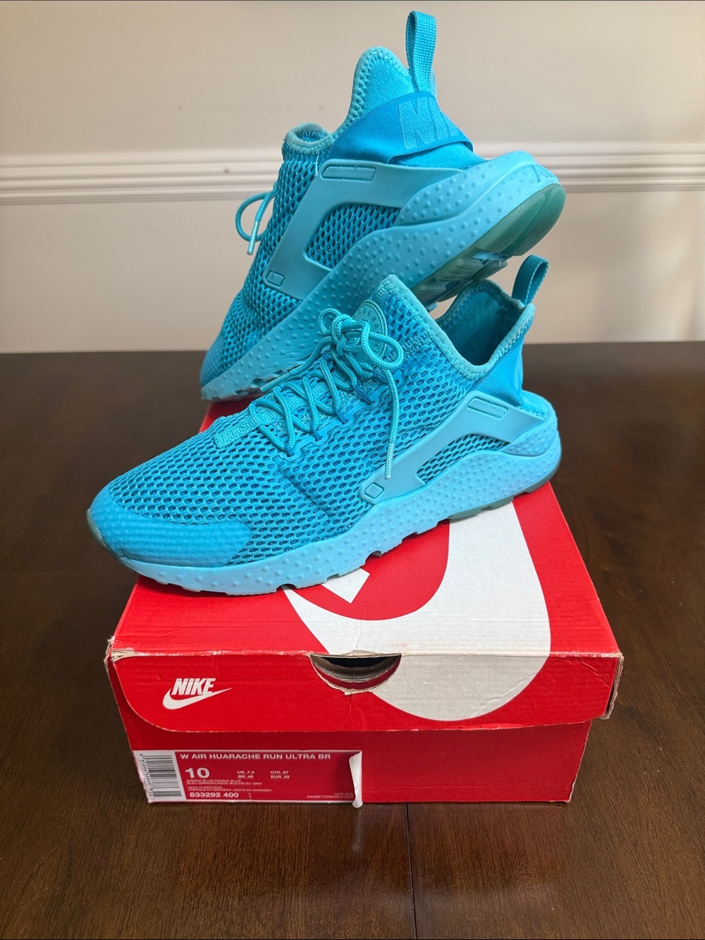Nike Air Huarache Run Ultra BR Gamma Blue Women’s Size 10